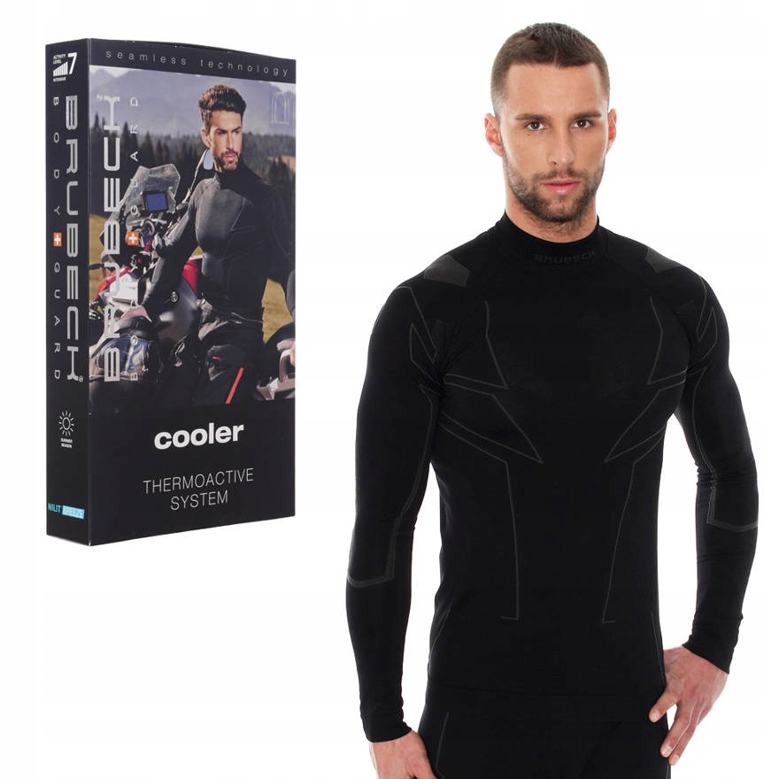 Termoaktivní spodní prádlo mikina Brubeck tričko na motocykl 1. vrstva