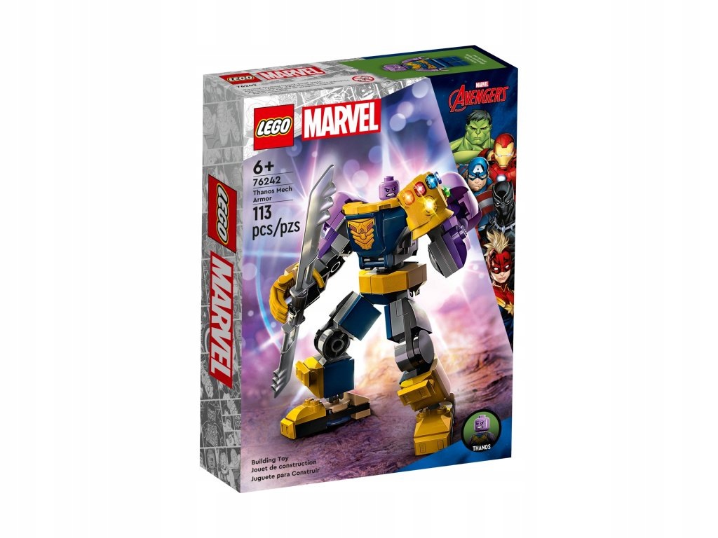 Lego Marvel 76242 Thanosův robotický oblek Nové