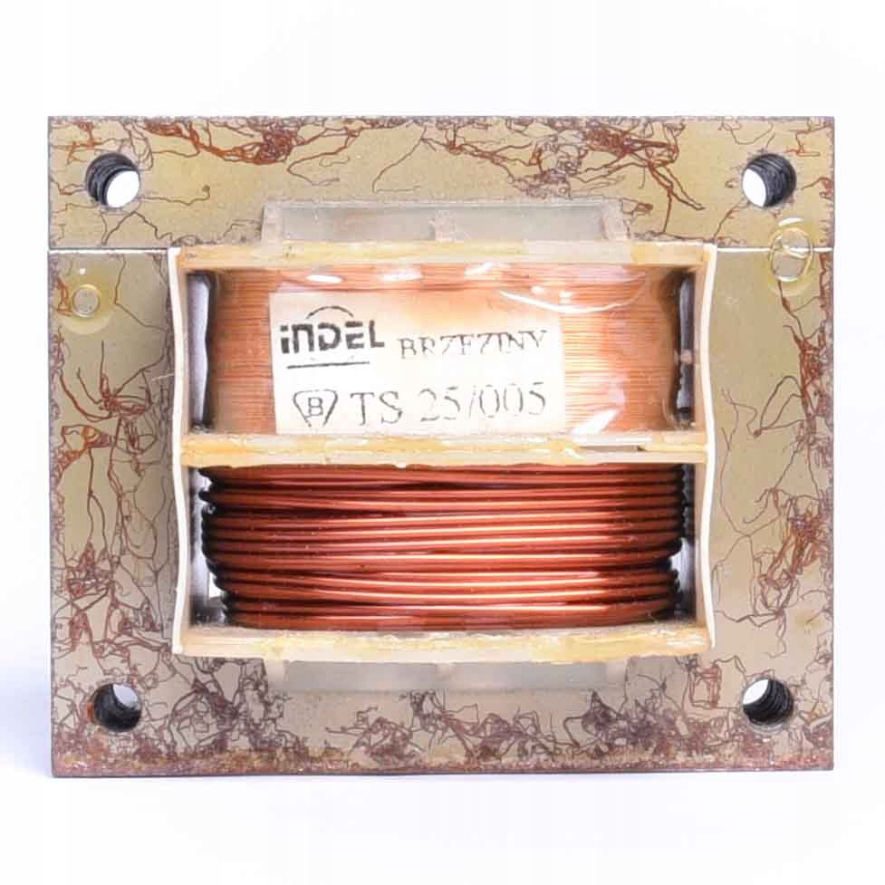 TS 25/005 2x6V-2x2A TRANSFORMATOR SIECIOWY