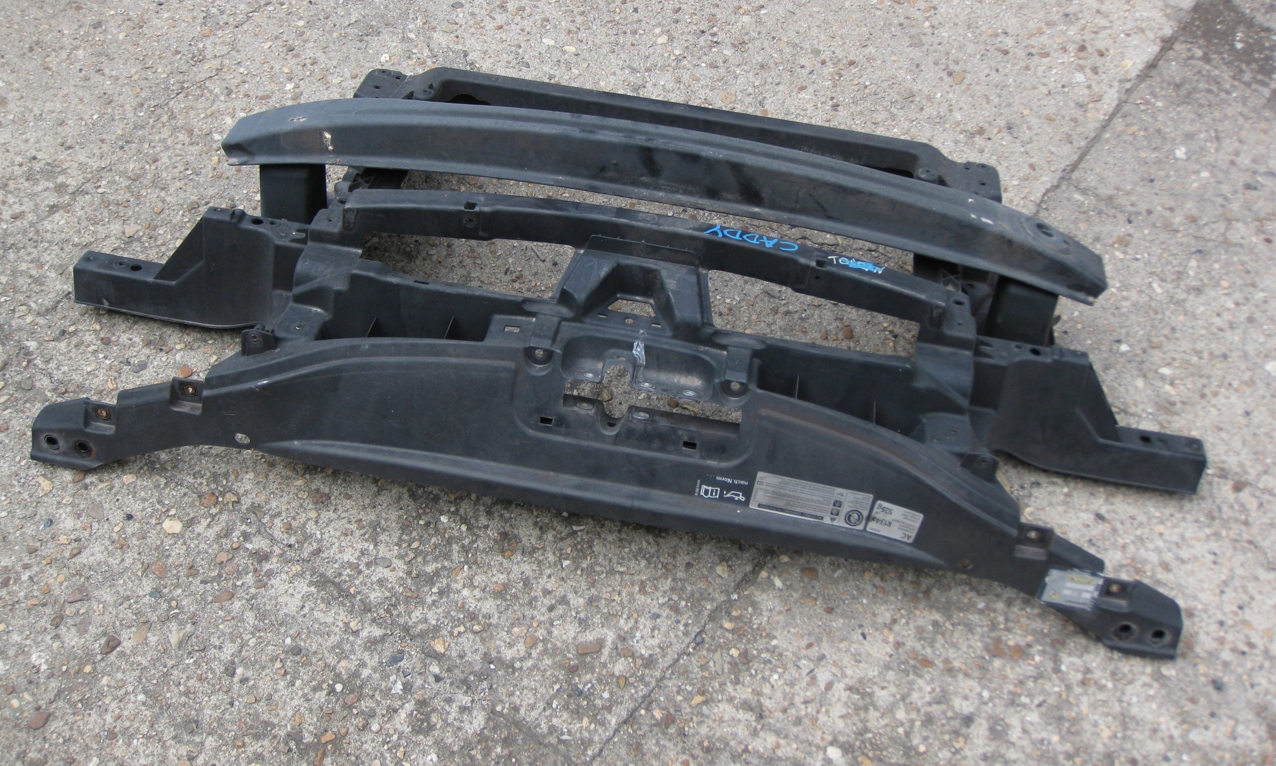 VW CADDY support panel for radiators pillar sider 2K0805588B