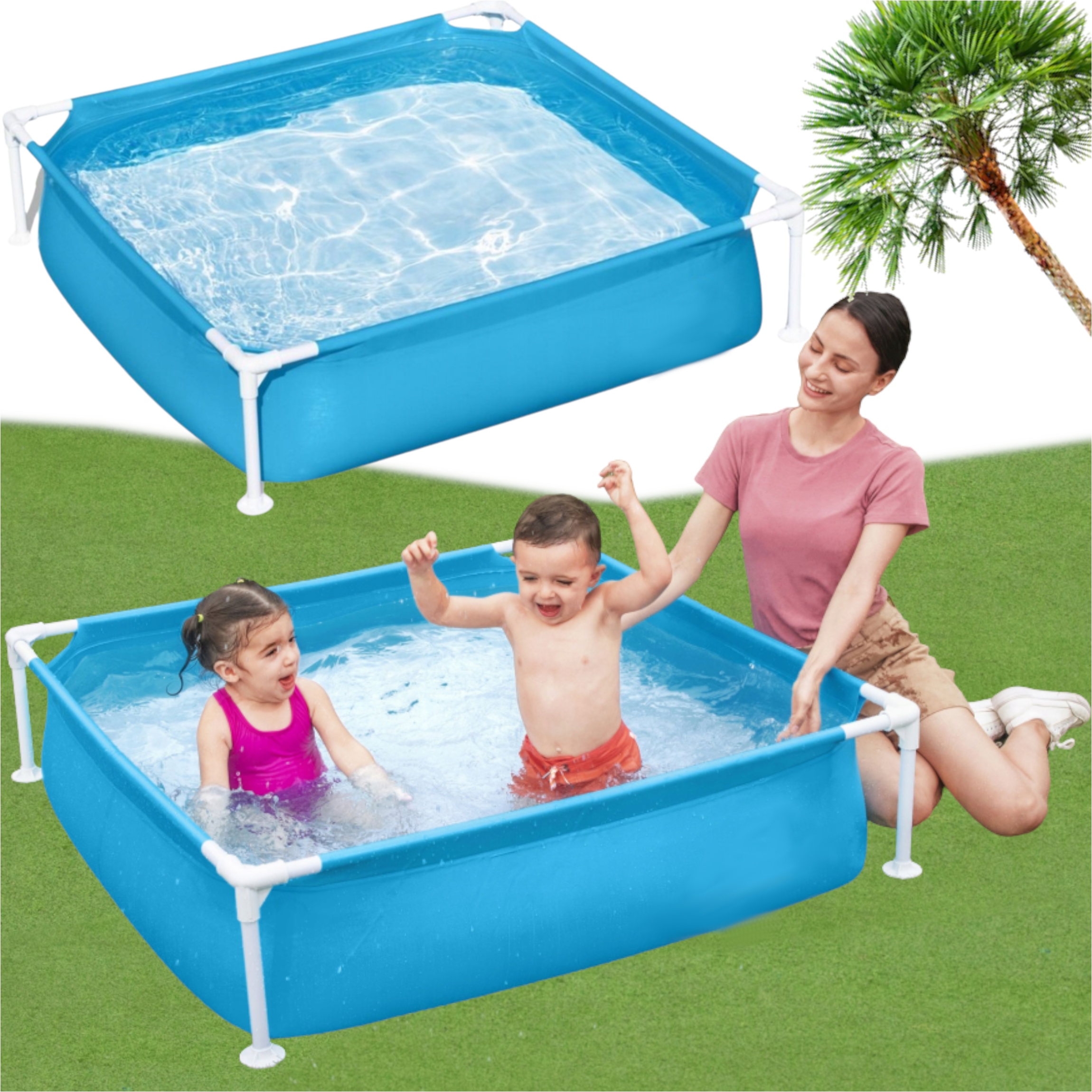 Detský Roštový Bazén Odolný Voči Poškodeniu