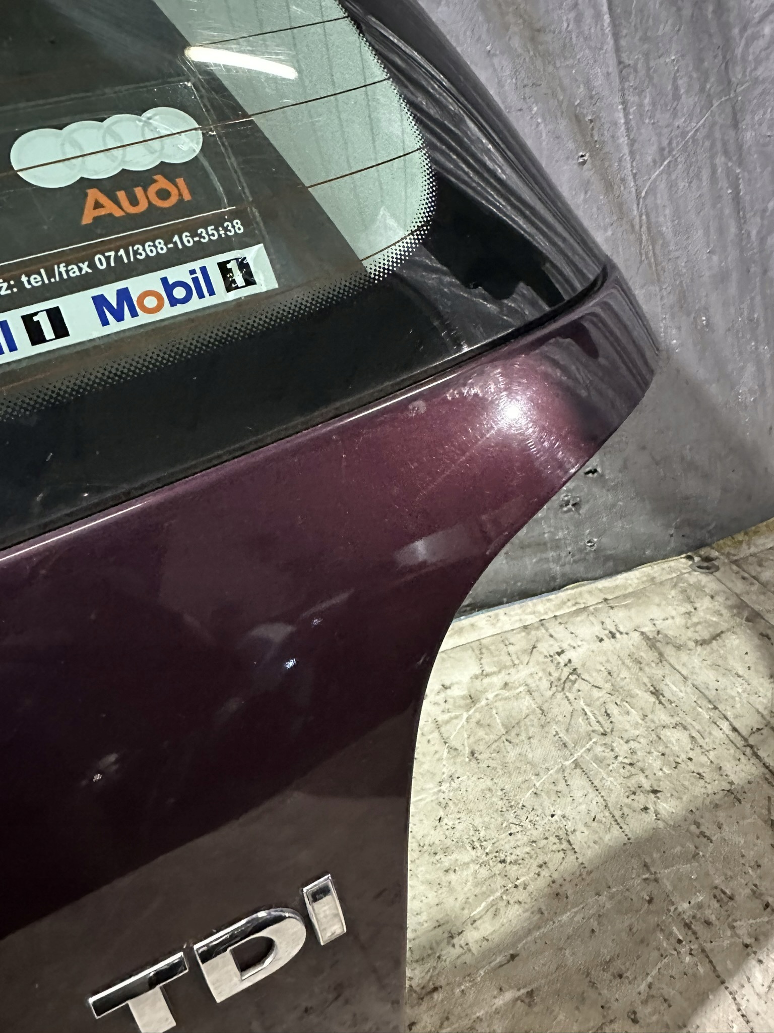 trunk door boot VOLKSWAGEN VW POLO IV LC3W