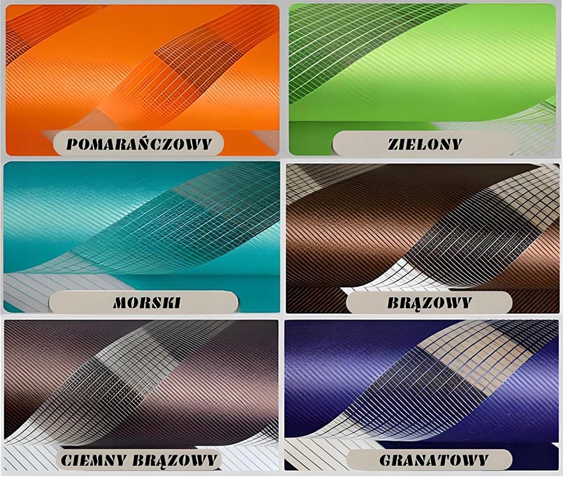 ROLETA ROLETY DZIEN NOC 107x150 NA WYMIAR BEZINWAZYJNE NAPINACZ ŻALUZJE Szerokość produktu 107 cm