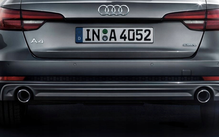 KONCOWKI RURY WYDECHU CHROM AUDI A4 A5 B9 EAN 4039378549145