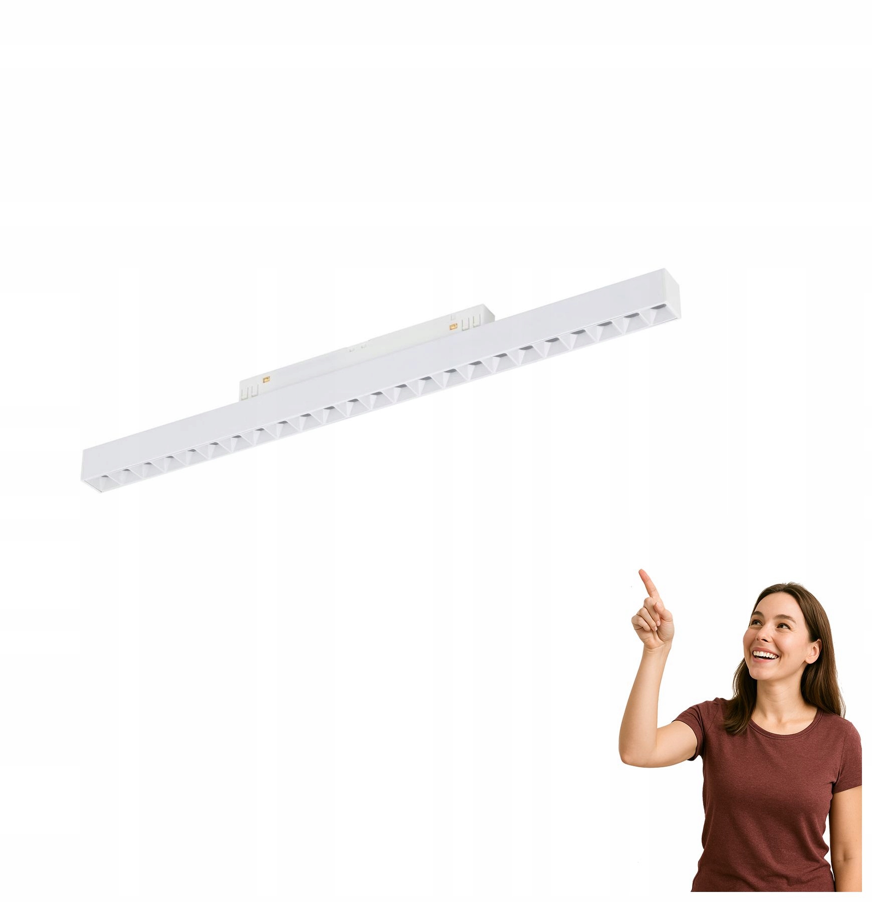 Lineárne Led svietidlo 24W Cct Magnetic Easy Points Tk Lighting 18276