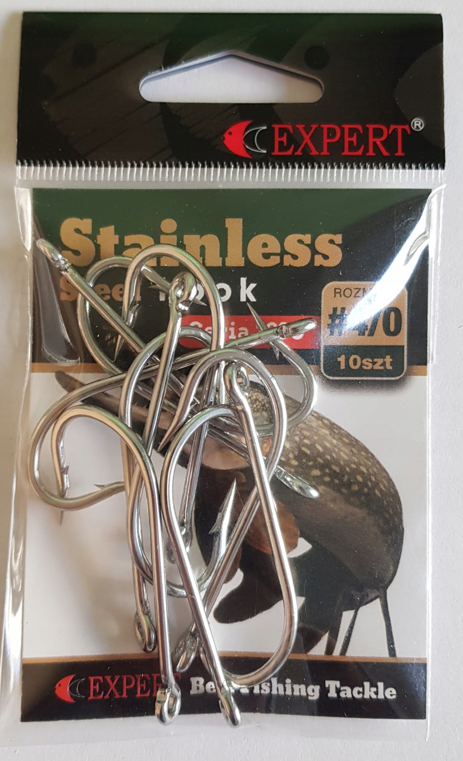Haczyki Expert Stainless Steel 1930 nr 4/0-nikiel