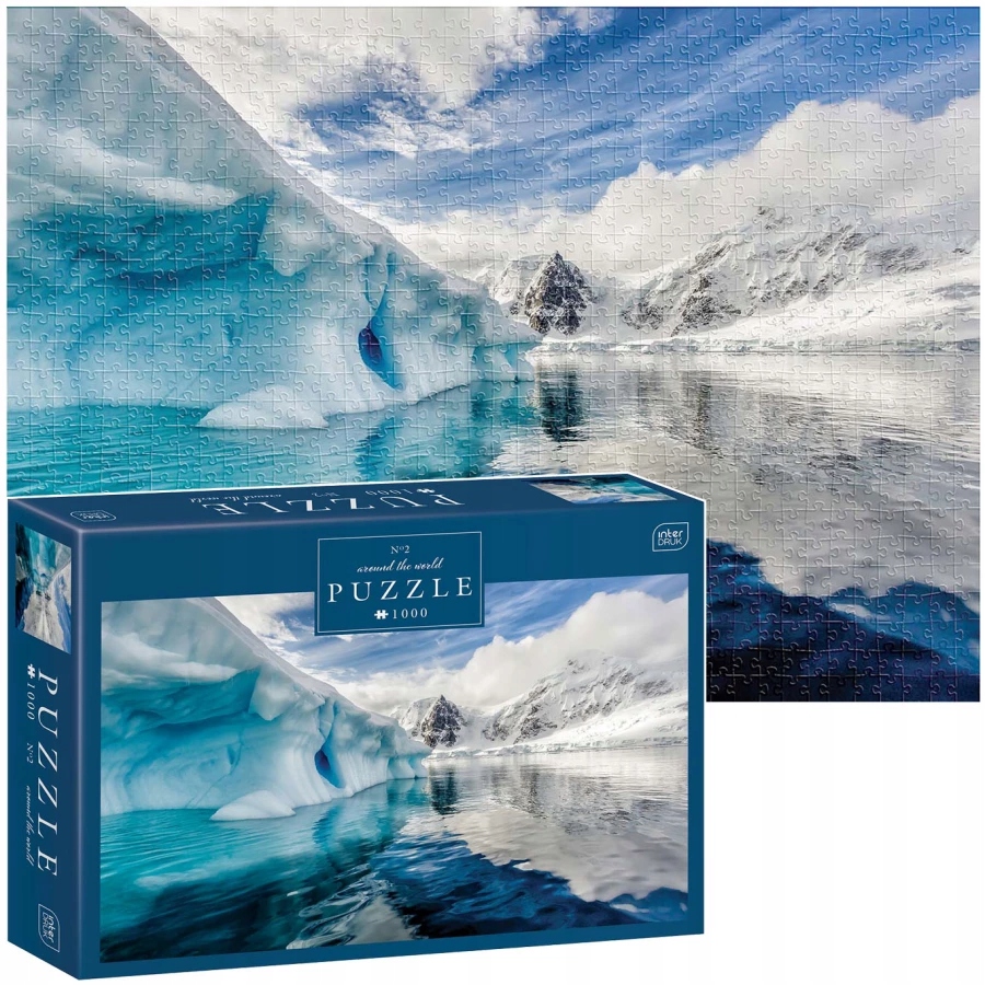 

Interdruk Puzzle 1000 el Arktyka Lodowiec Premium