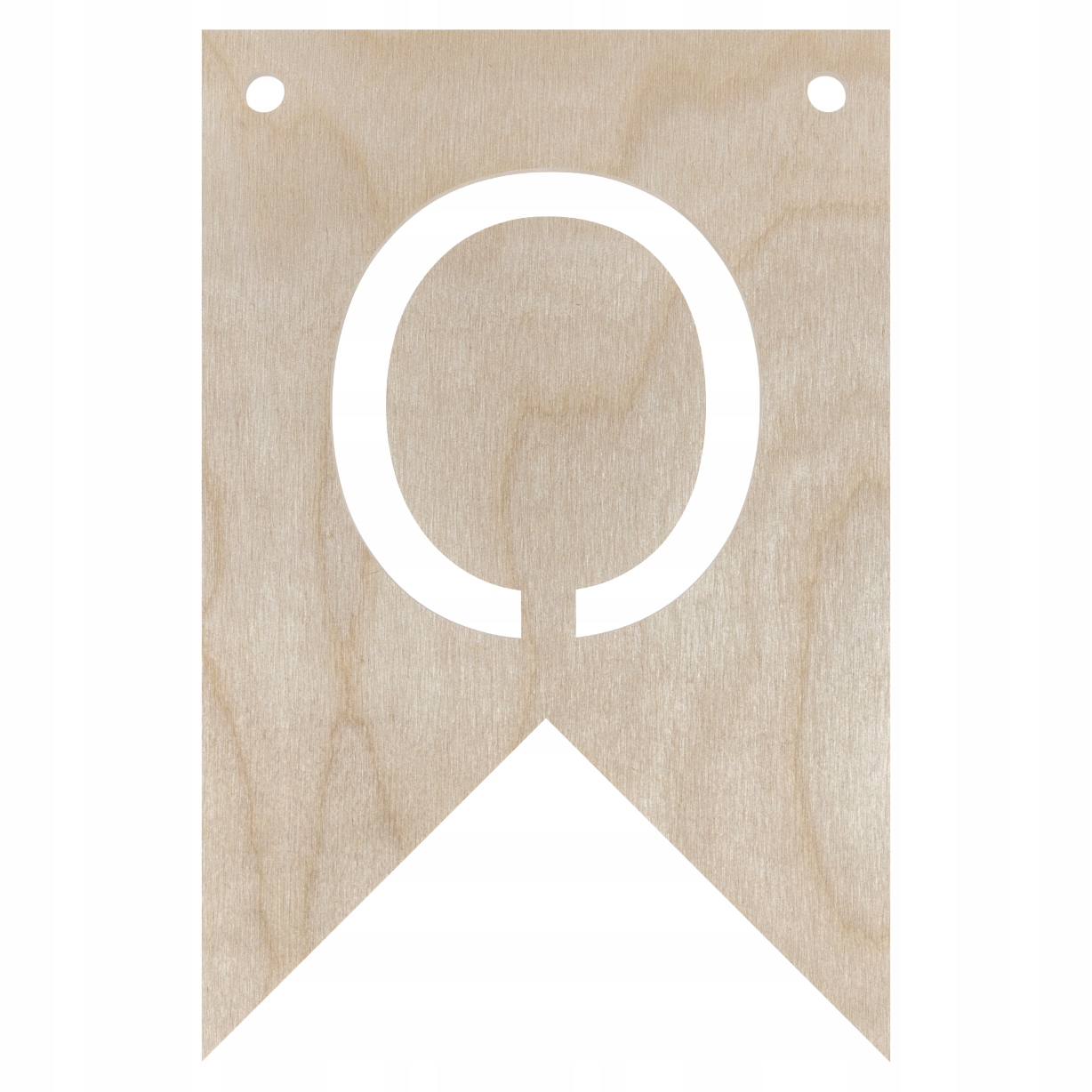 DREWNIANY PROPORCZYK GIRLANDA DO POKOJU DZIECKA LITERKA DO POWIESZENIA O