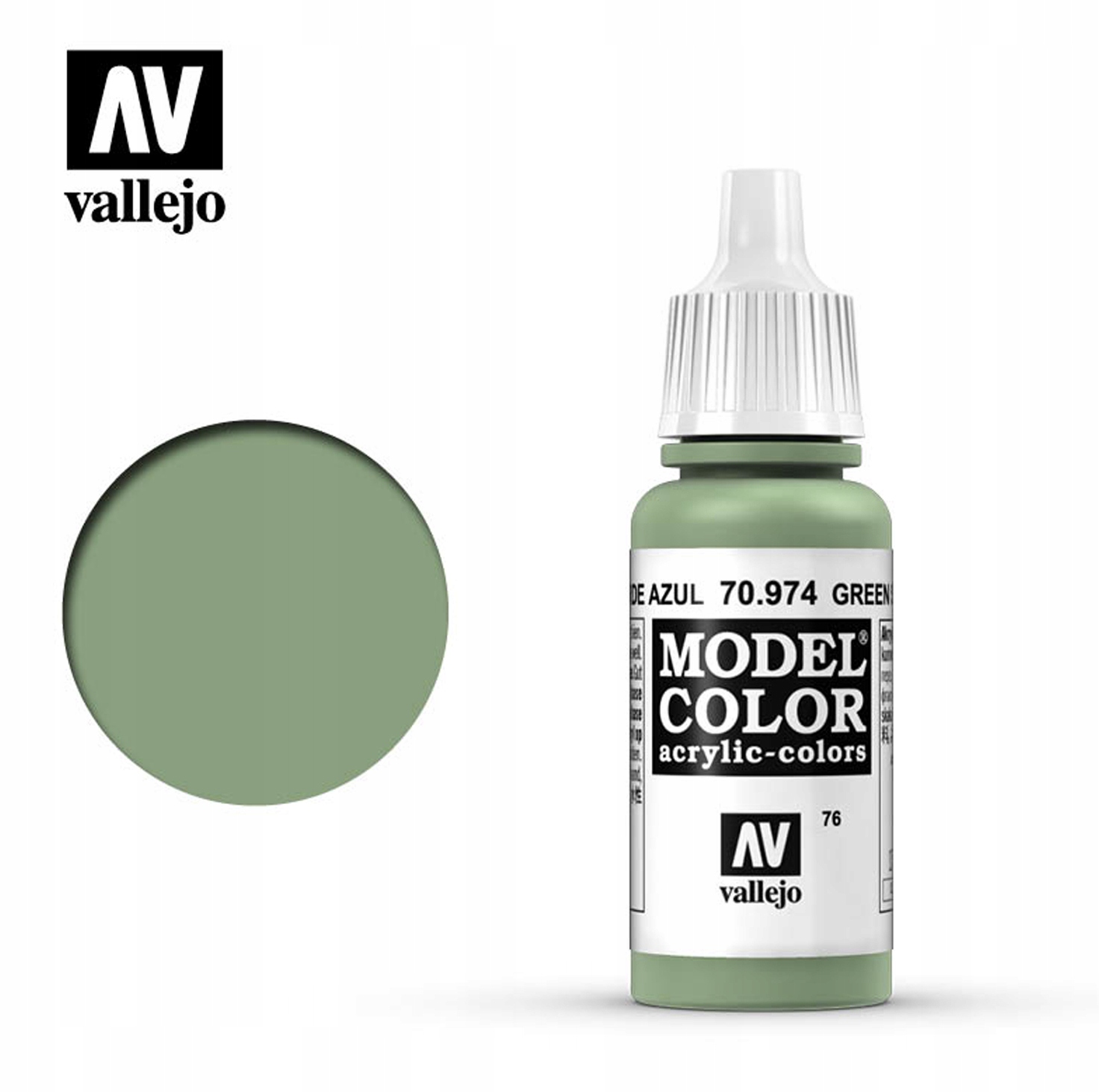 Vallejo Model Color 974-17 ml. Green Sky New
