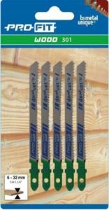 

Profit brzeszczot drewno 301 5szt 75x7,5x1,5 dual