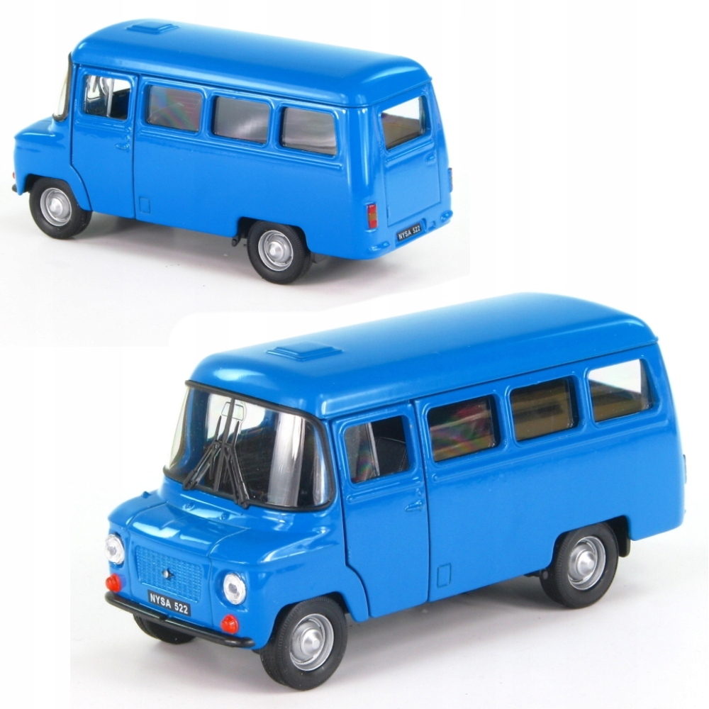 NYSA 522 MODEL METAL PRL WELLY 1:34 NIEBIESKI