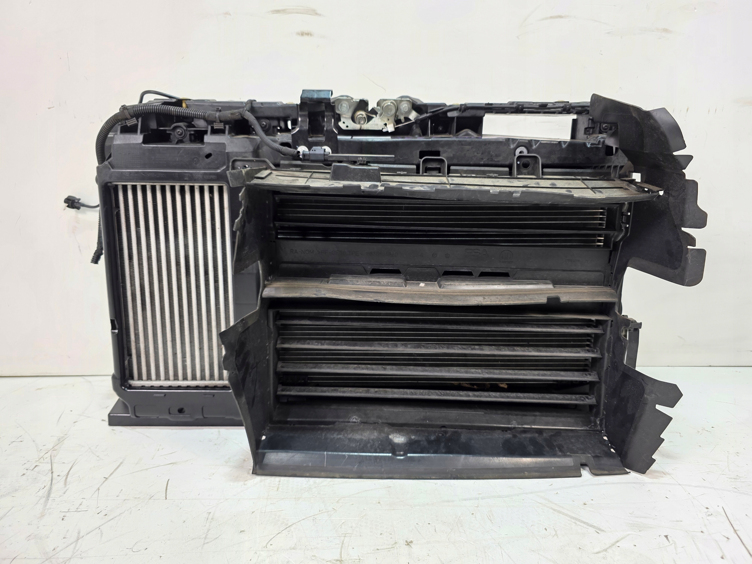 support panel for radiators radiator JEEP AVENGER 1.2THP