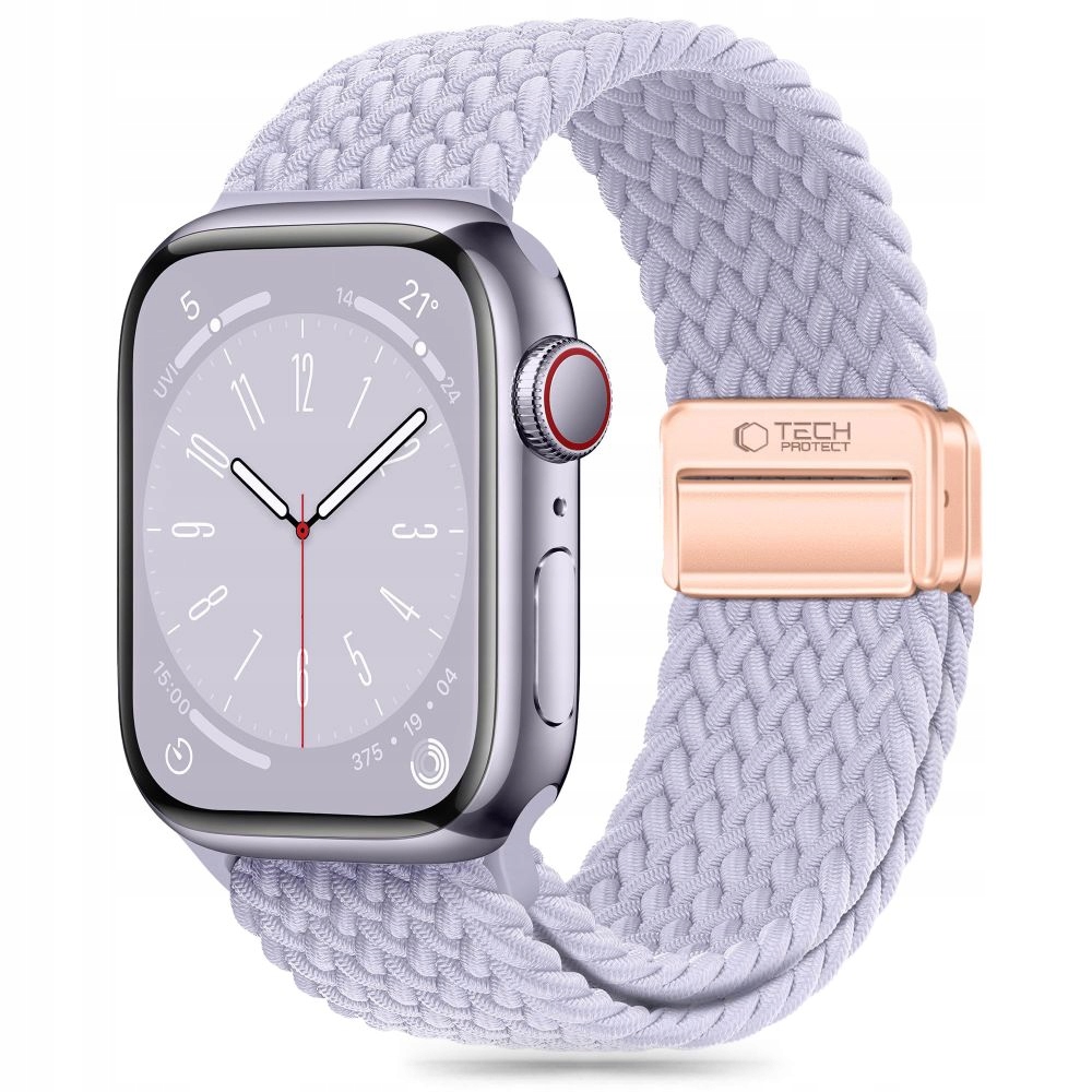 Tech- Protect Nylonmag Apple Watch 8 9 10 11 Se (40 41 42 mm) Periwinkle