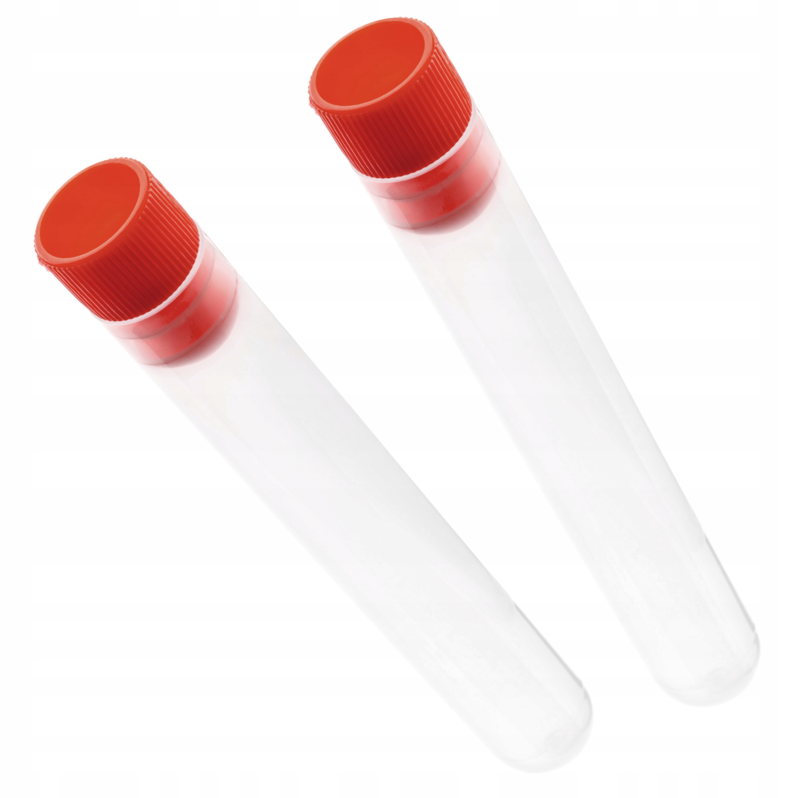 Probówka Plastikowa Pp Okrągłe Dno 12x75 MM 5ML Z Korkiem 500 Szt