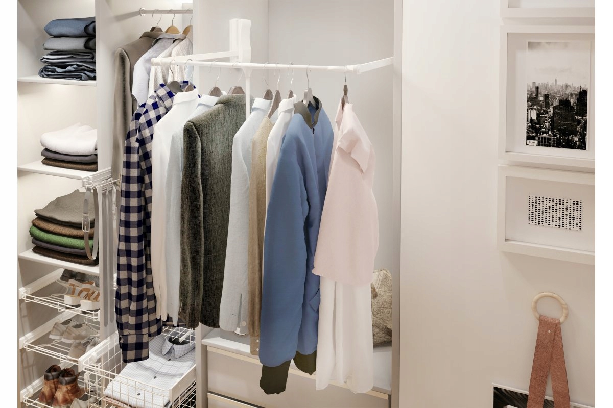 Pantograf Gtv 645 mm – 910 mm, 8 kg, ocel, plně bílý PG-ST6083-10A