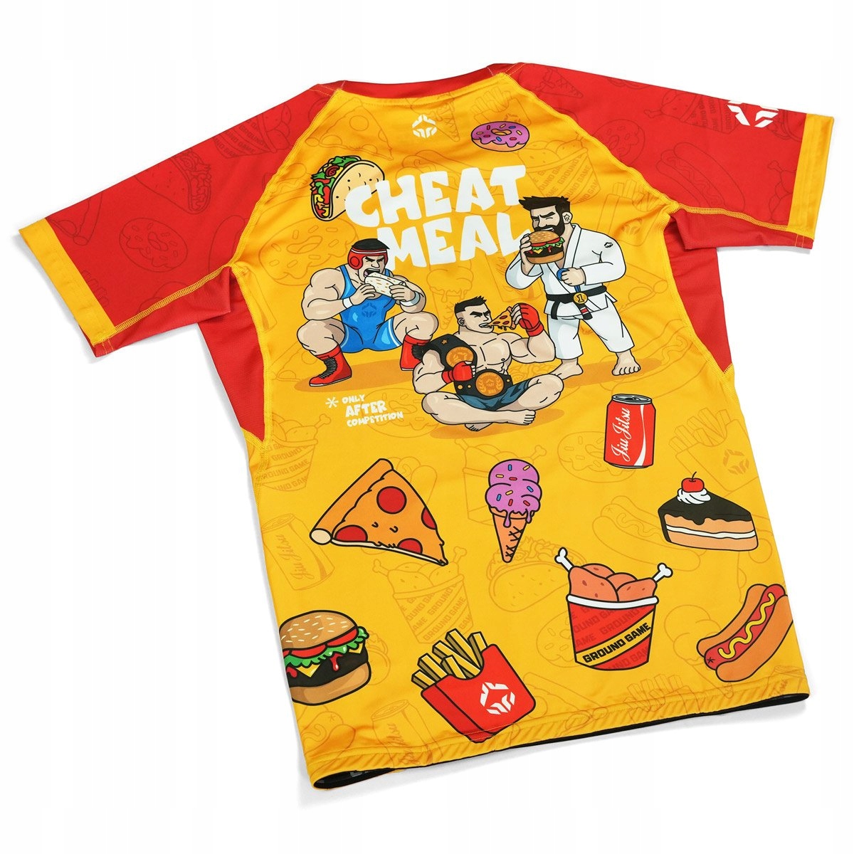 Ground Game Rashguard Cheat Meal krótki rękaw L