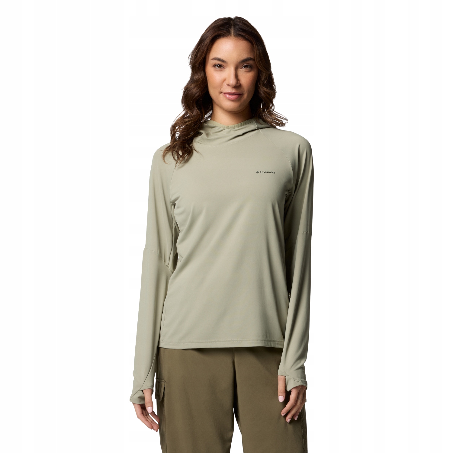 Dámská Bavlna Mikina s kapucí Columbia Skien Valley [M]