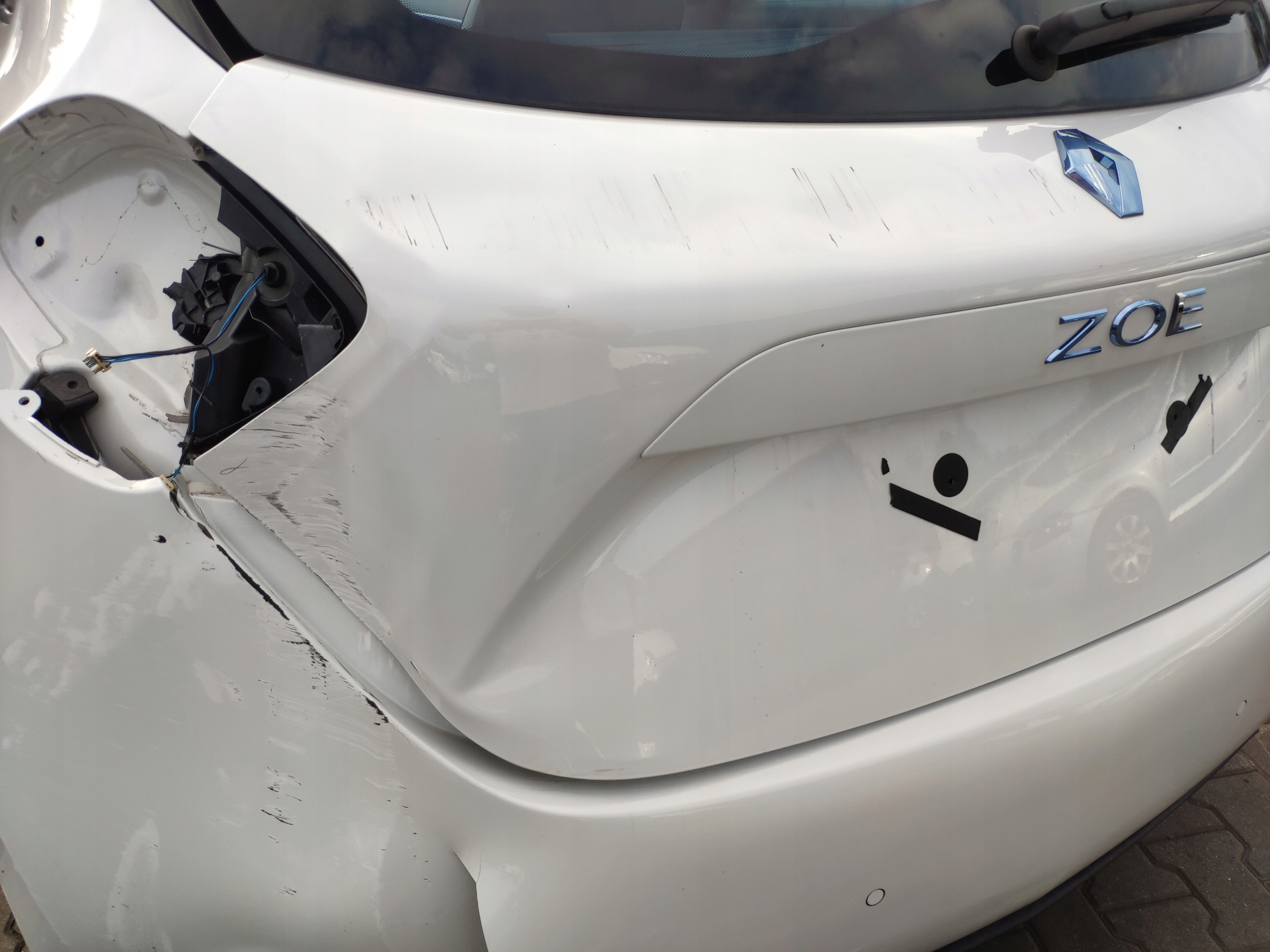 RENAULT ZOE 12- window trunk door boot TEQNC