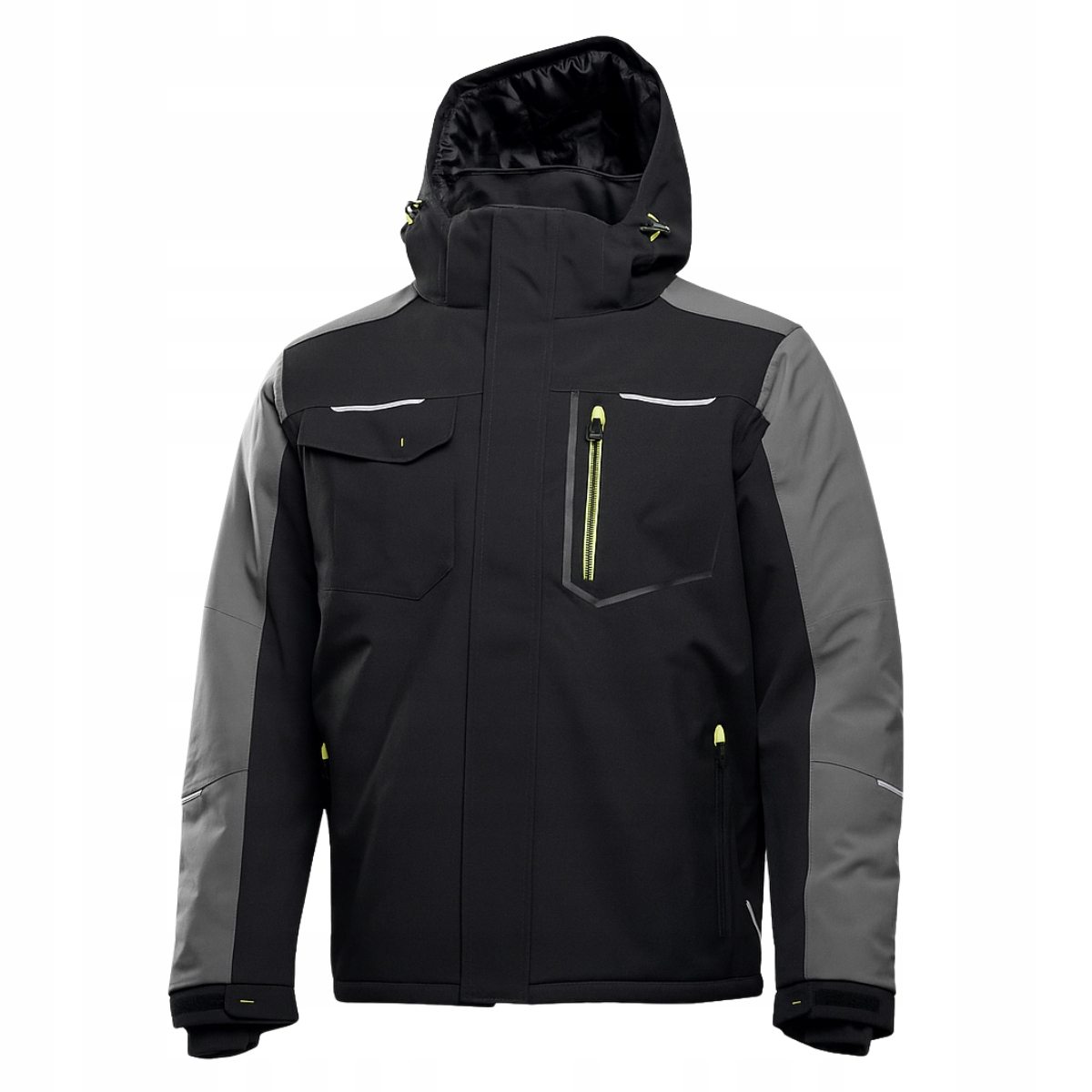 Pánská Zimní bunda , zateplená, s kapucí , nepromokavá, Hoegert XL