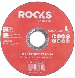 TARCZA DO CIĘCIA METALU INOX STRONG 115X1,0X22,2 - T41