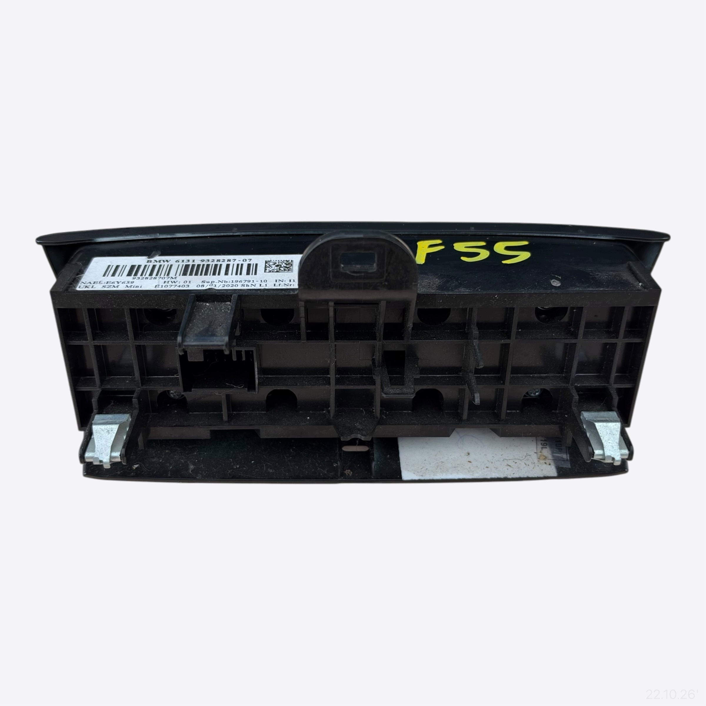 vezérlő panel távirányító START STOP MINI COOPER F55 2019 év 9328287