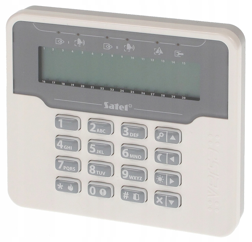Klávesnice Pro Zabezpečovací Ústřednu Versa-lcdm-wh Satel