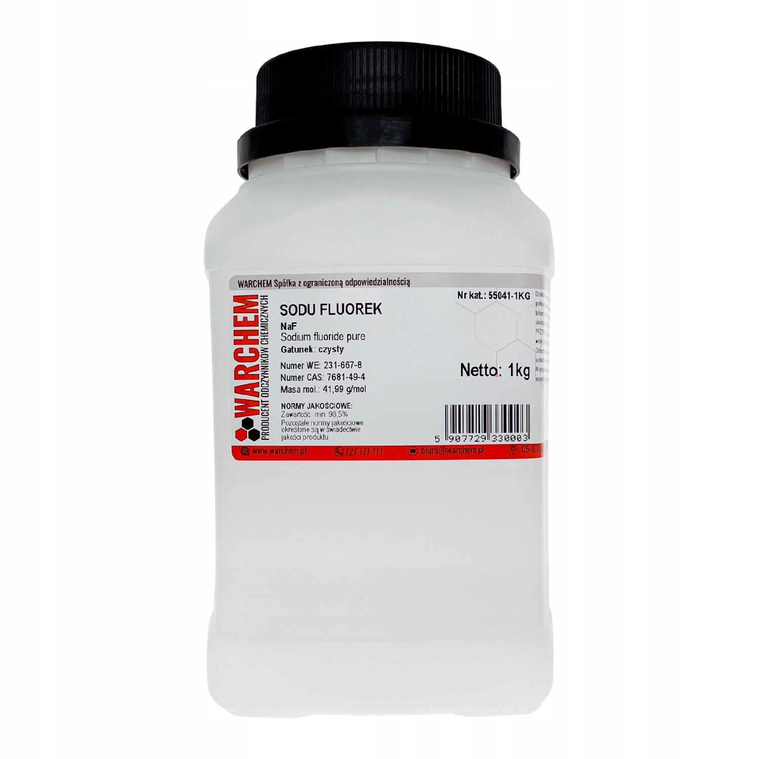Fluorek Sodu czysty 1kg