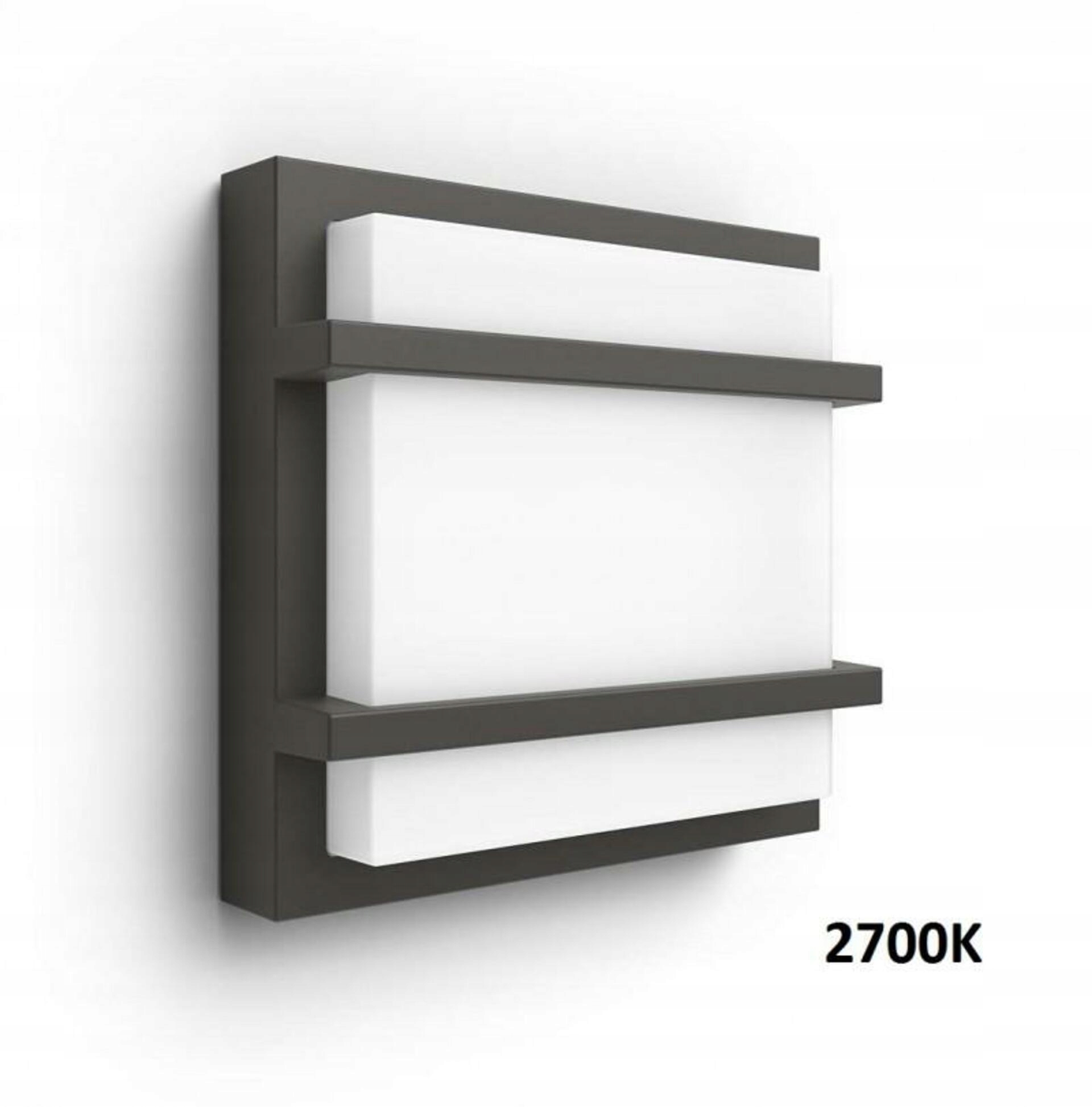 Led vonkajšie nástenné svietidlo Petronia 17394/93/P0 antracit 2700K 12W 1200