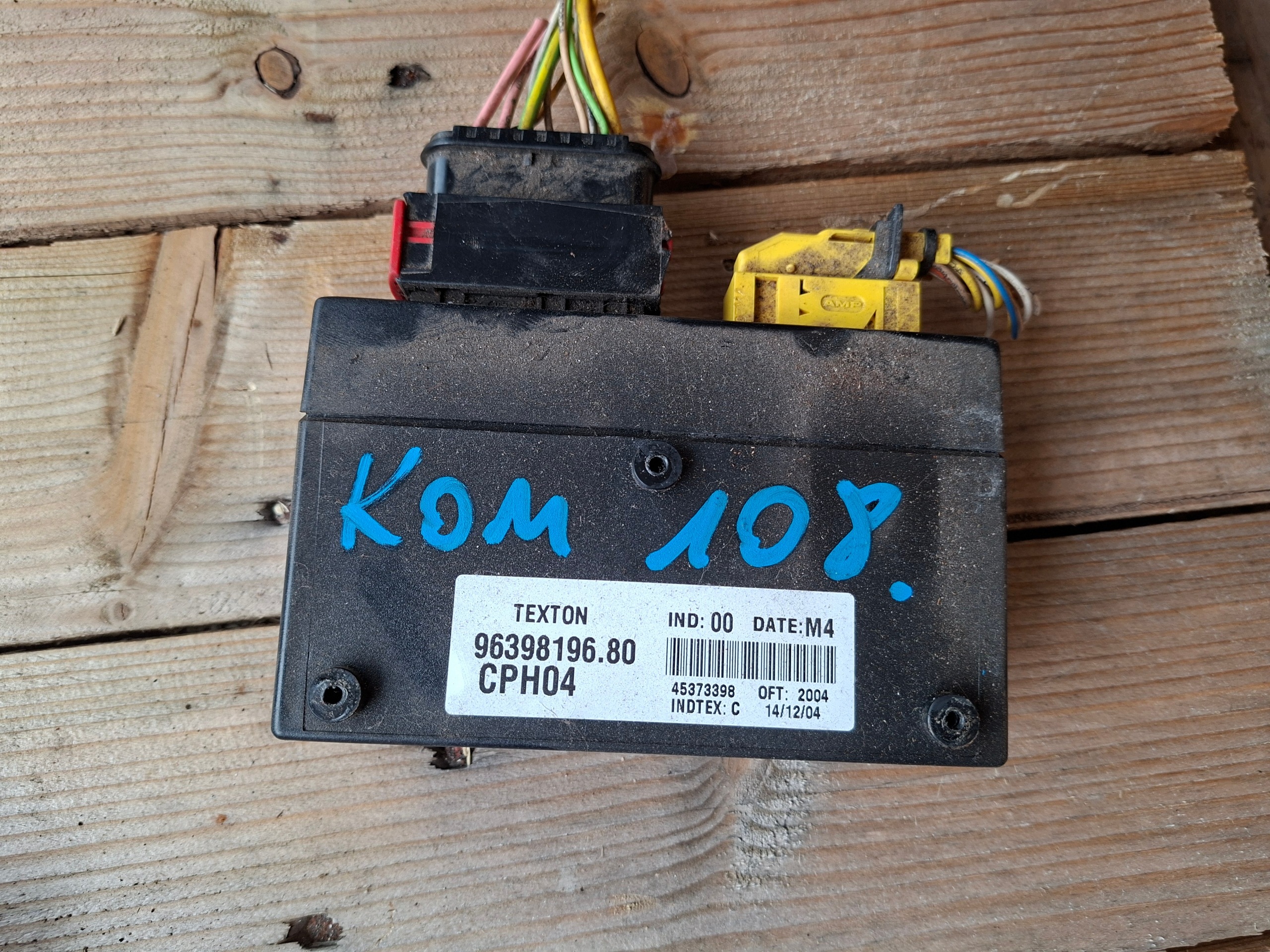 modul Bedienteil KOMFORTU CITROEN JUMPY EXPERT 9639819680