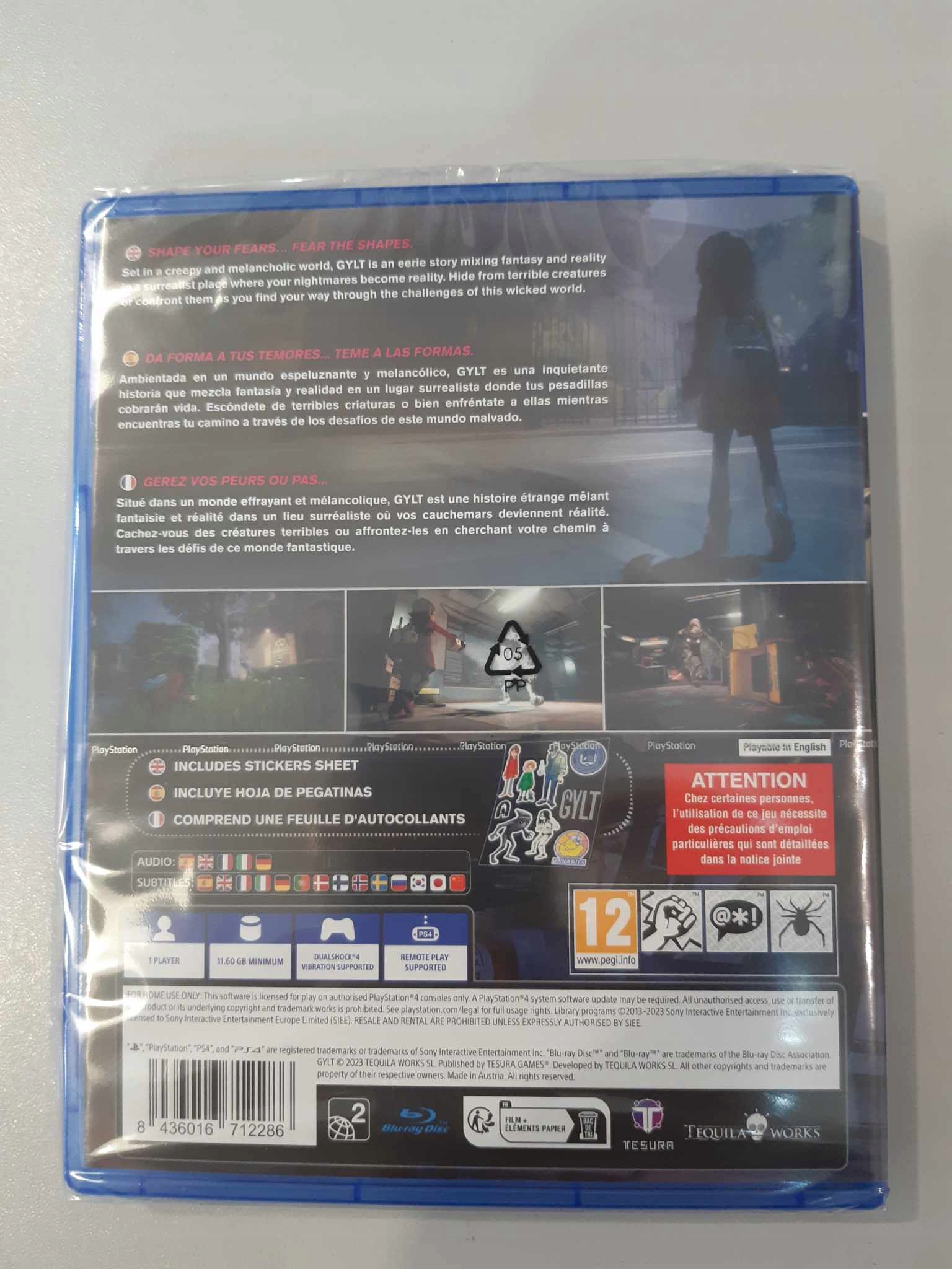 Gylt PS4 Tytuł Gylt