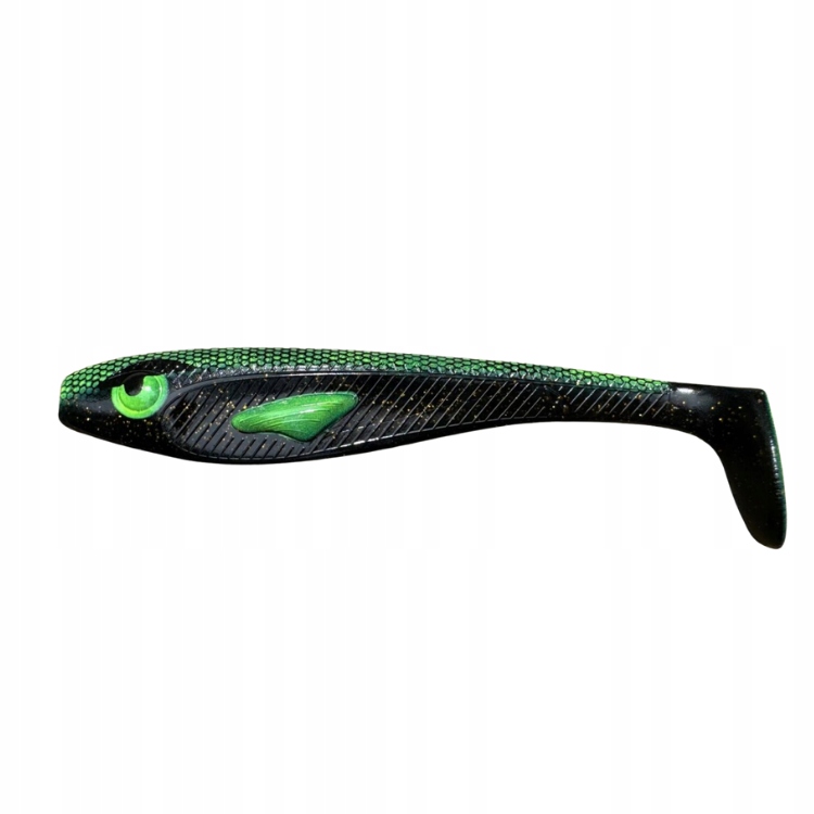 Guma Great Fish Rocky soft bait black alien 16cm 1szt.