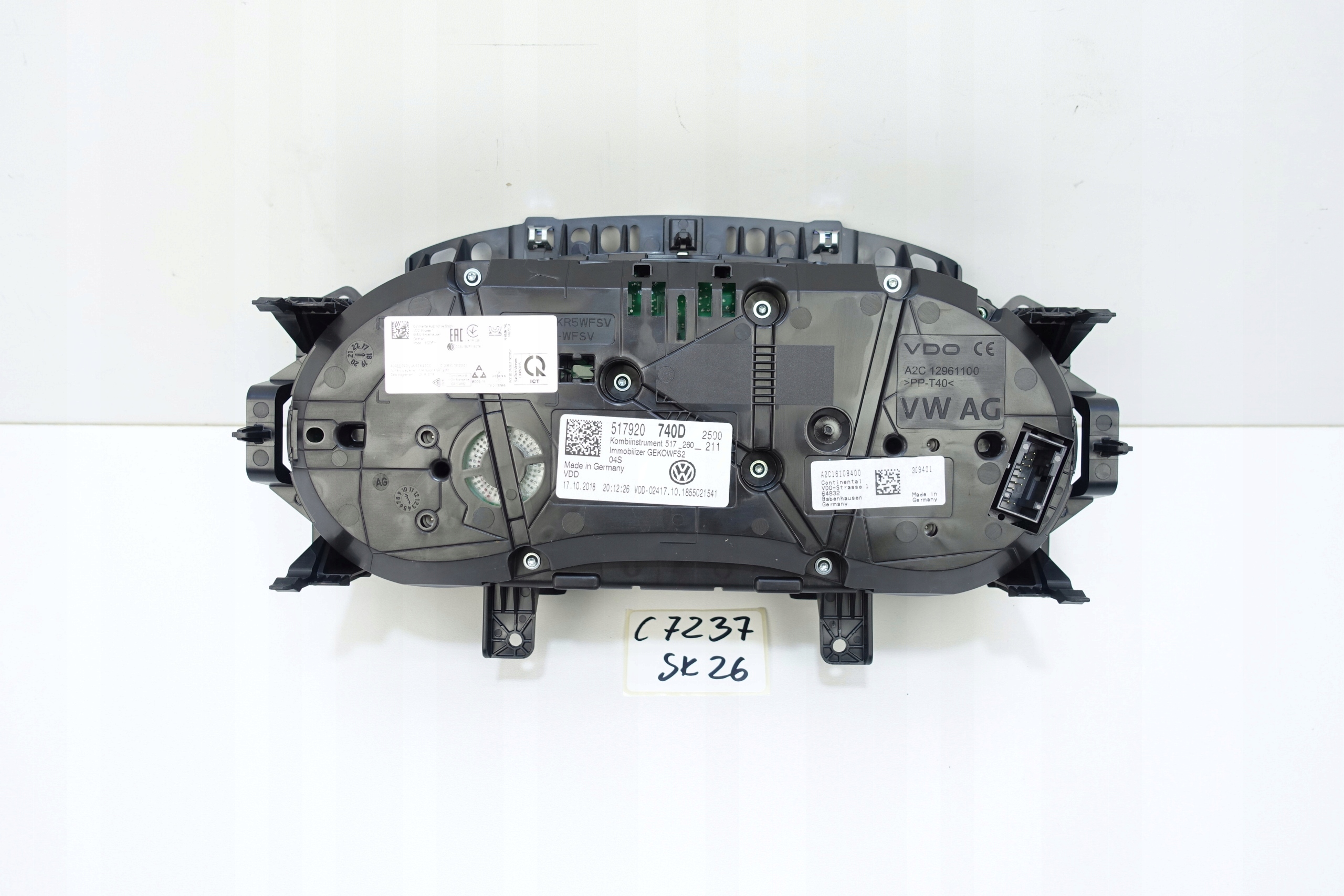 dials dials VW SPORTSVAN 517 24722KM 517920740D