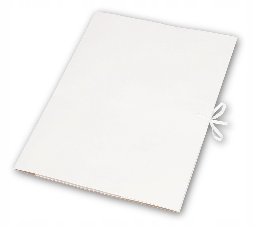 TECZKA WIĄZANA GŁADKA A4+ BIAŁA INTERDRUK