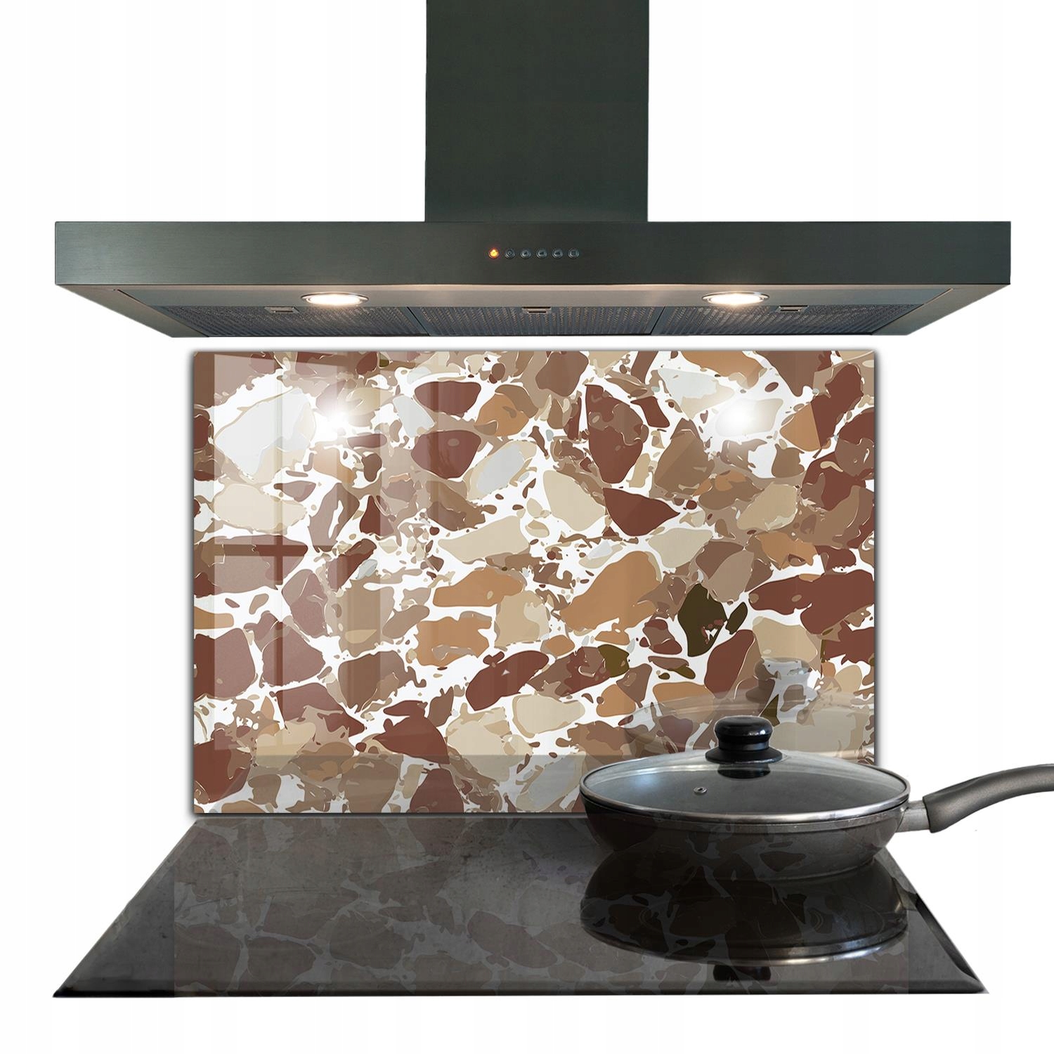 Kuchyňský panel na zeď Terrazzo Přírodní kámen