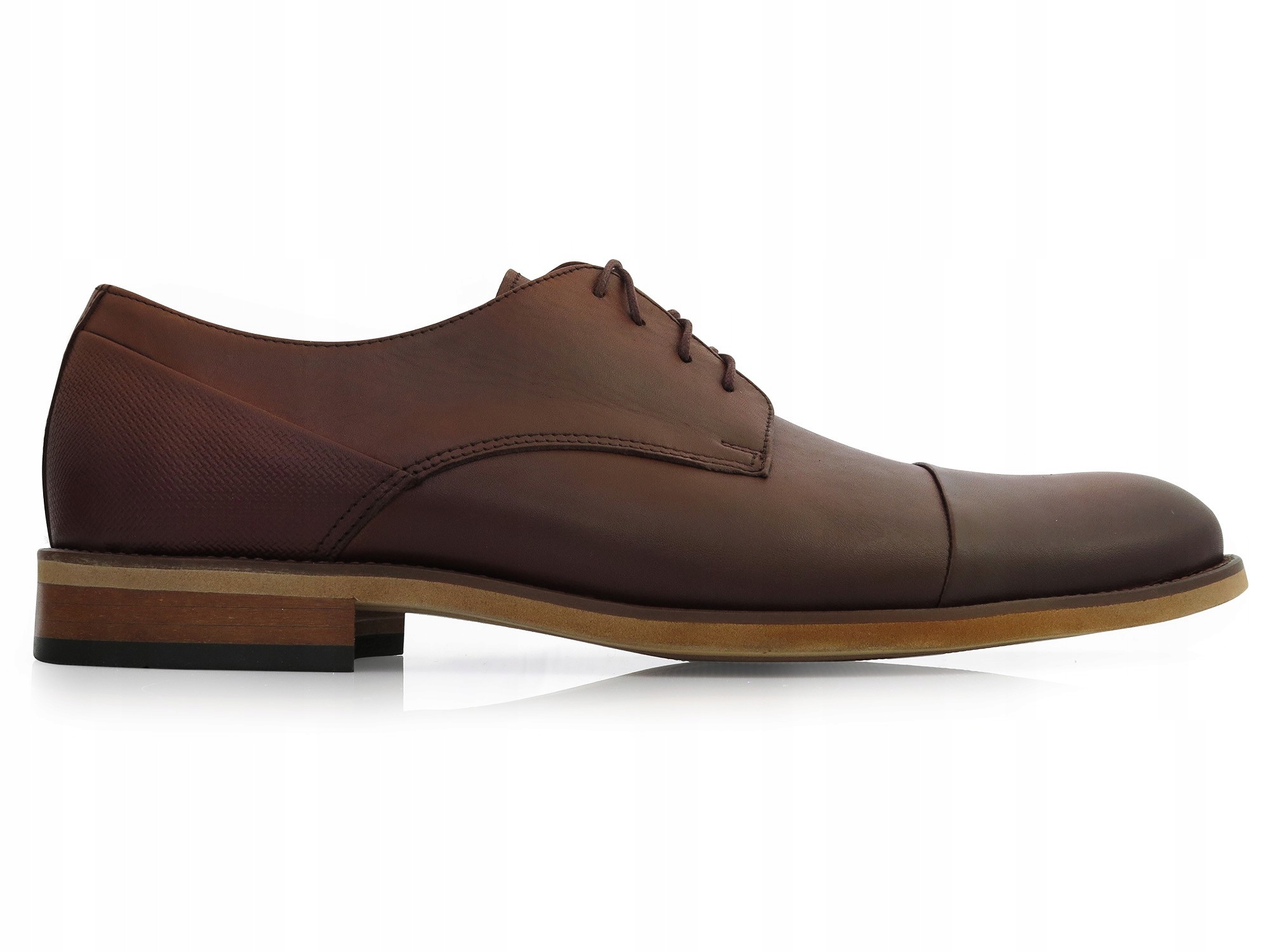 

Brązowe przecierane buty męskie Modini T172 39