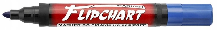 MARKER DO FLIPCHARTÓW Kamet okrągła 5mm niebieski