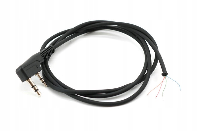 Kabel mikrofonowy 4 żyły + wtyk K Kenwood Baofeng