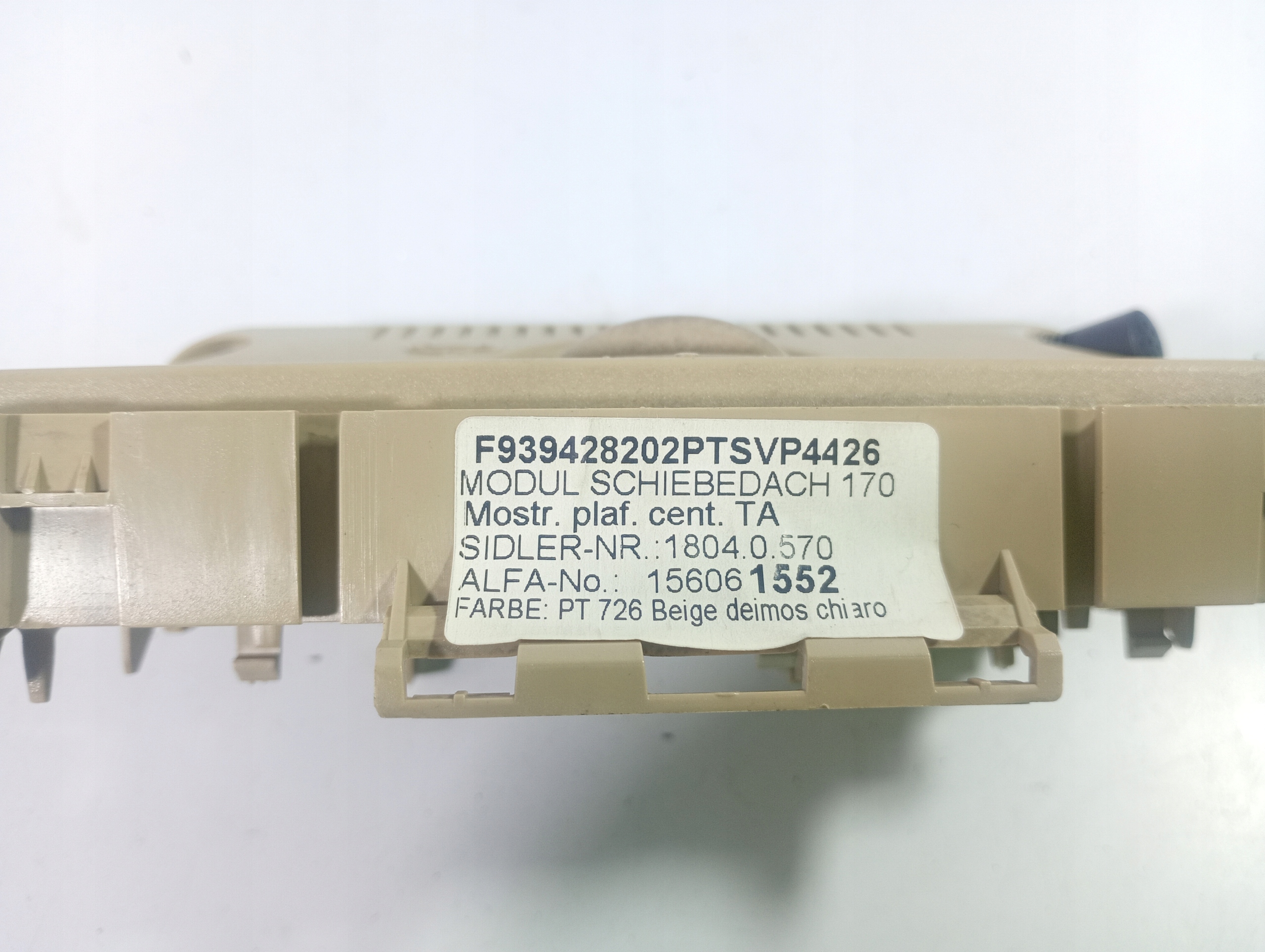 Alfa Romeo 159 05-11 switch switch PANEL SZYBERBACHU OE 156061552