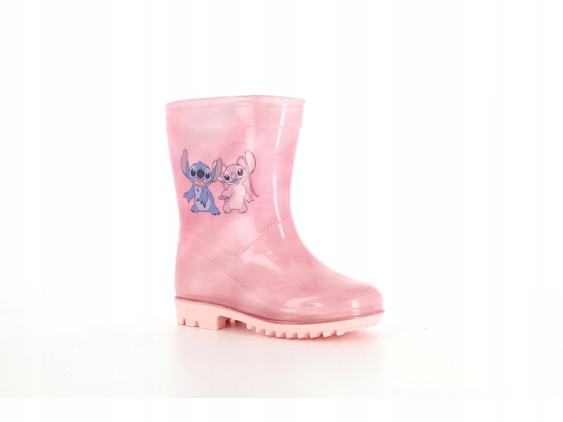 LILO I STITCH RÓŻOWE KALOSZE GUMOWCE GUMIAKI DLA DZIEWCZYNKI NA DESZCZ 25 Marka Inna marka