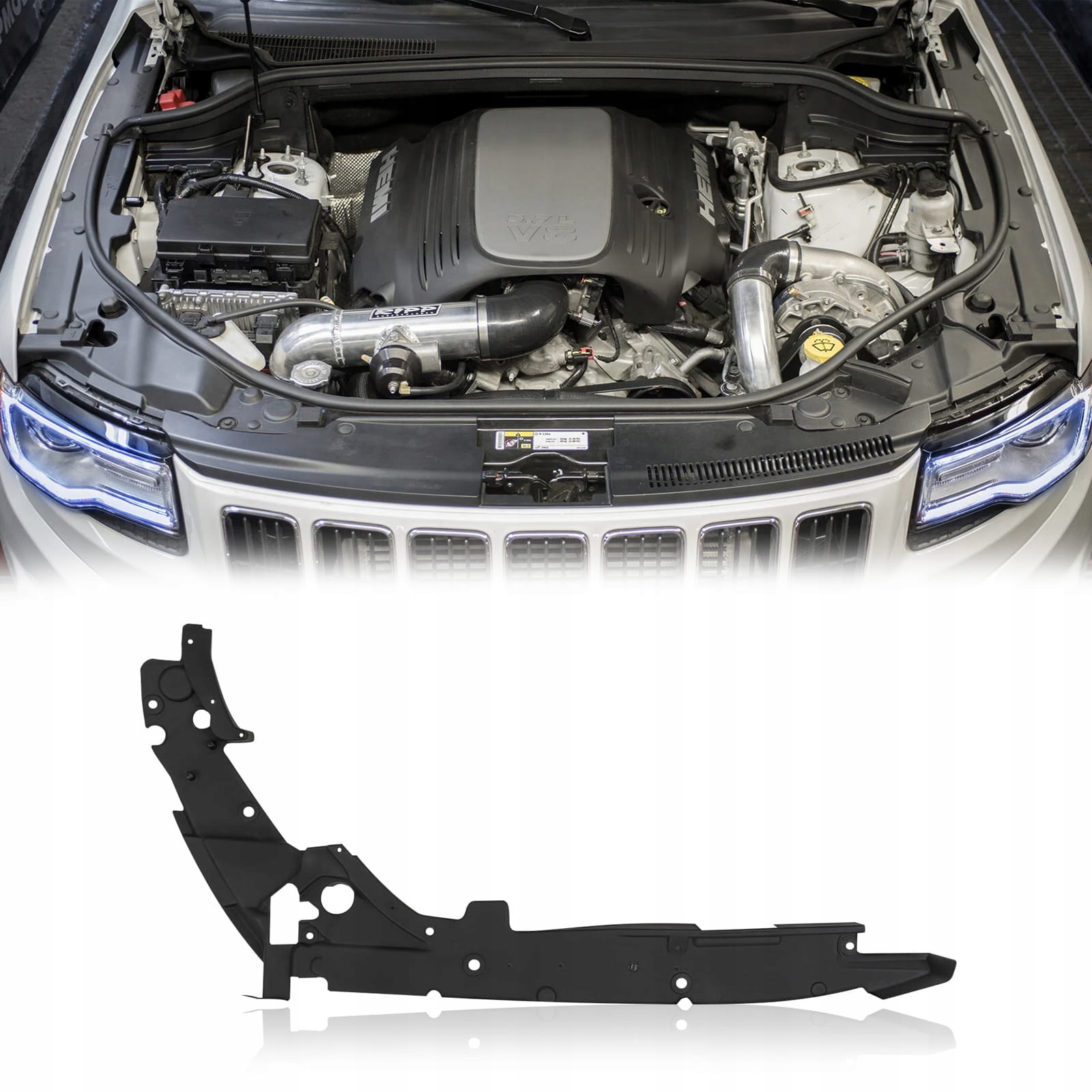 JEEP GRAND CHEROKEE IV WK2 2017-2021 LEWA OSŁONA PASA 68277399AA