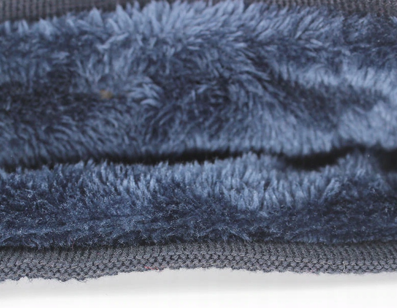 ZIMOWA CZAPKA BEANIE NA USZY OCIEPLANA SMERFETKA Model BDZ-001