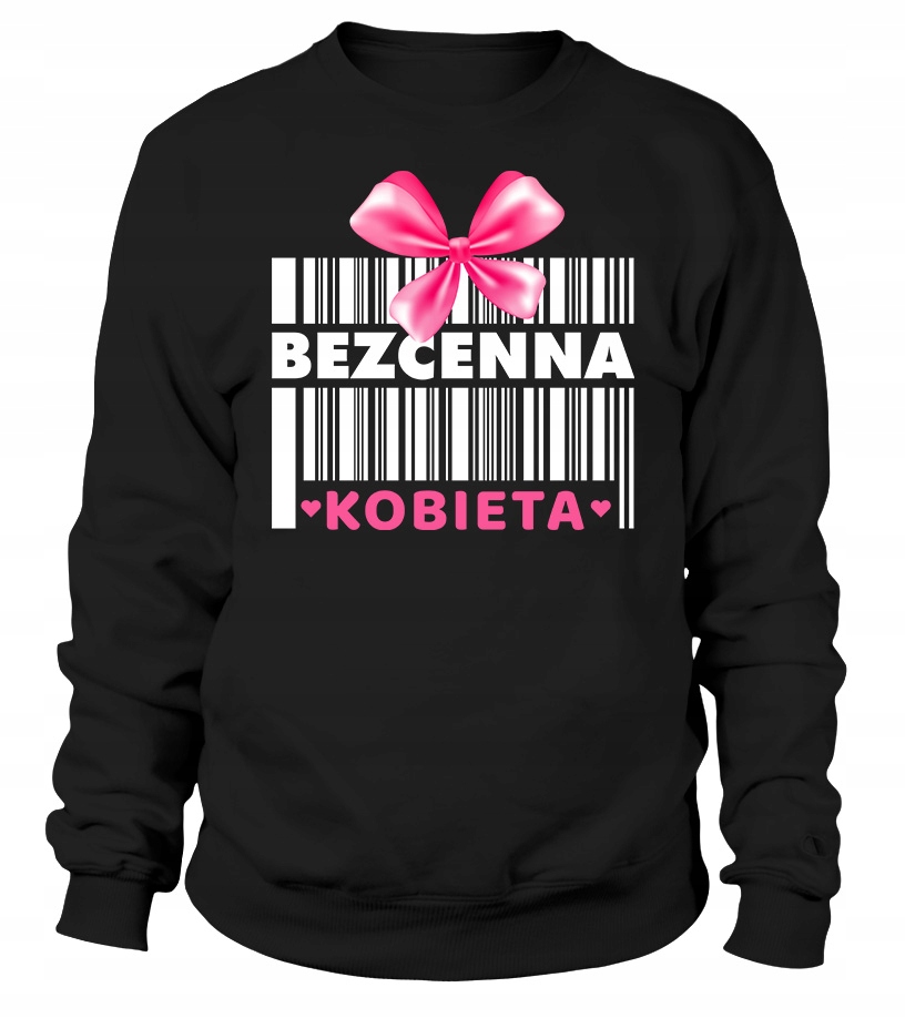 Dámská Mikina Priceless Woman, velikost XL, černá, Dárek pro maminku