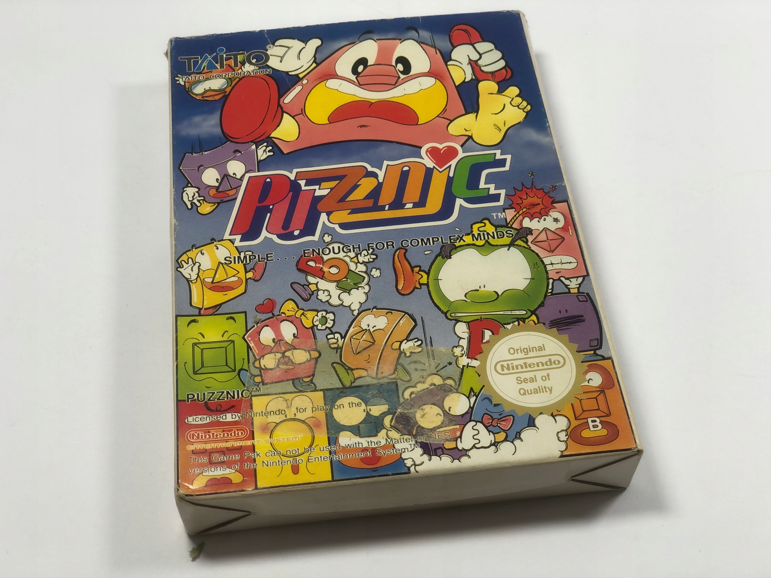 Puzznic Nintendo Nes Komplet