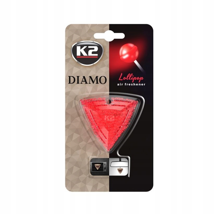 

K2 Diamo Lollipop Zapach Samochodowy Odświeżacz