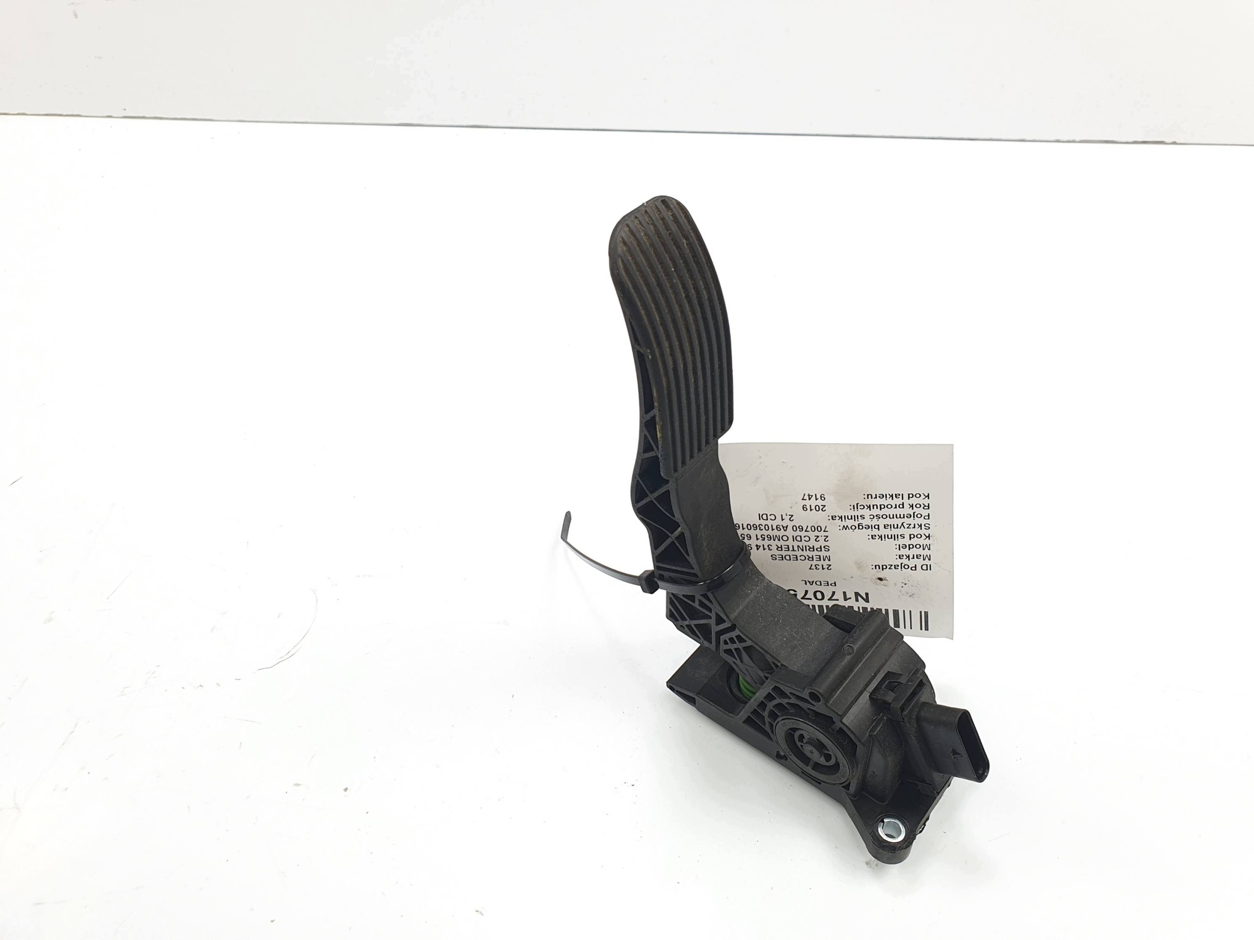 PEDAL A9073010200 MERCEDES SPRINTER 314 910