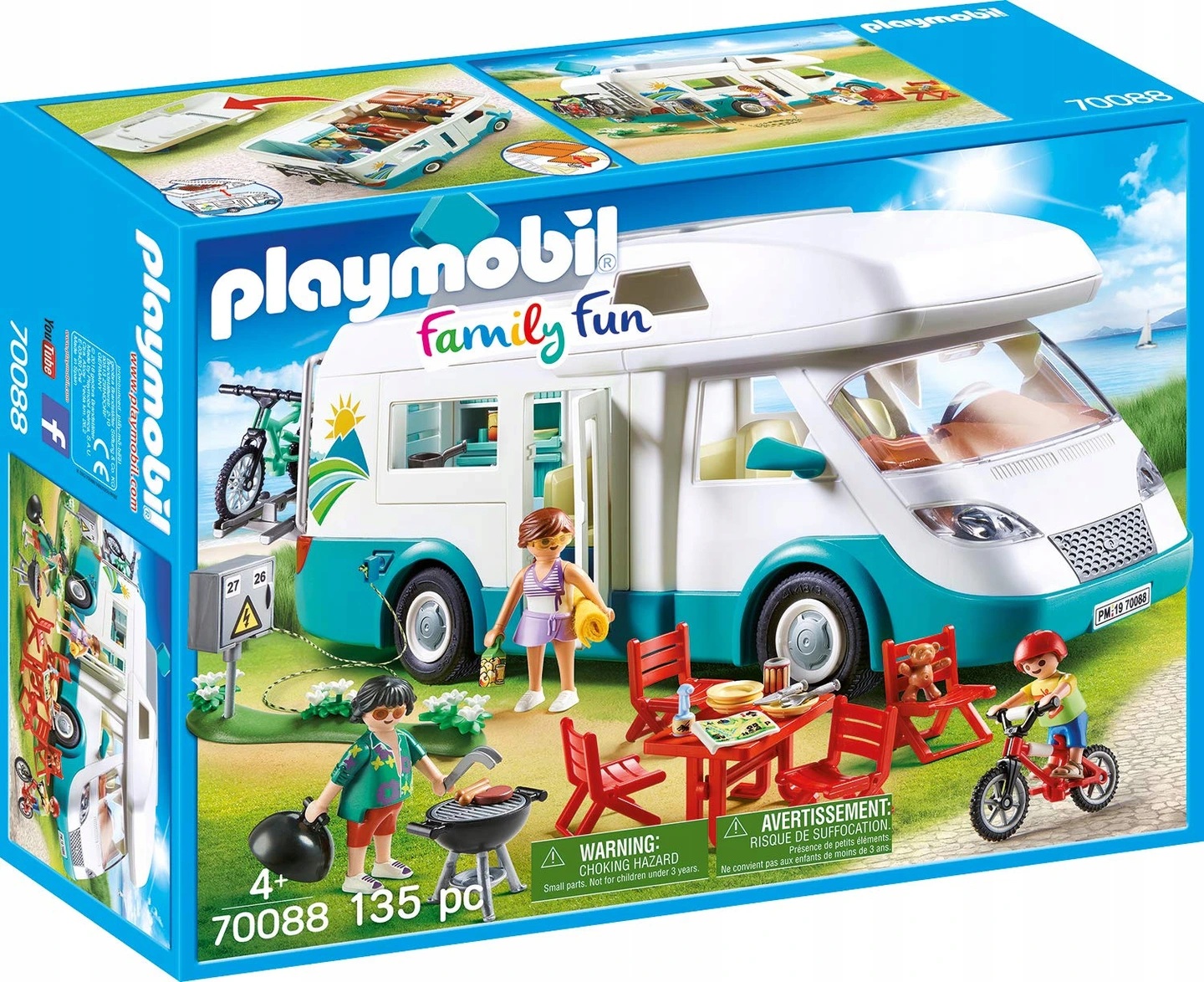 

Playmobil 70088 Rodzinne auto kempingowe