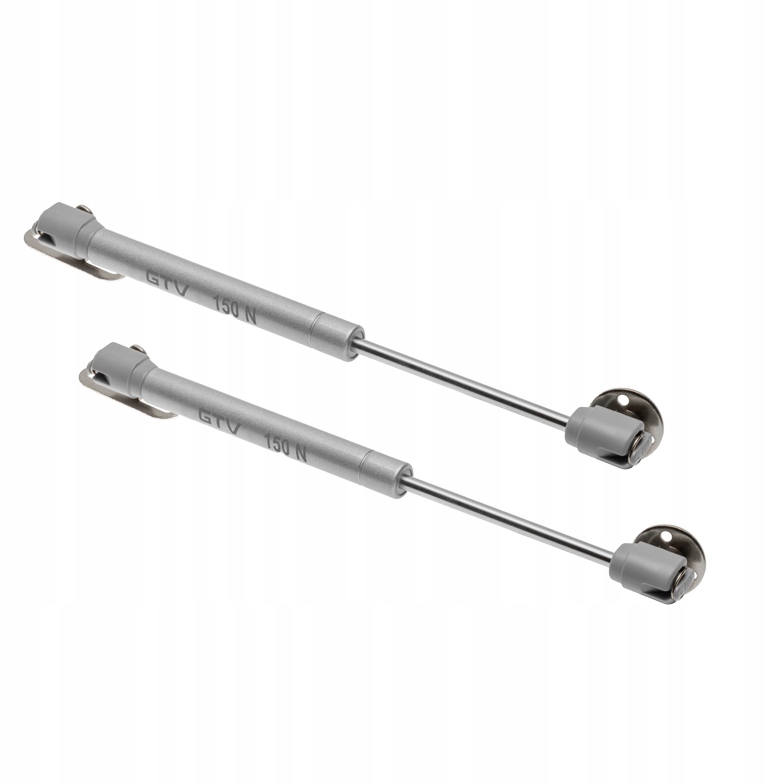 PODNOŚNIK MEBLOWY 150N OKAPOWY SIŁOWNIK GAZOWY DO FRONTÓW GÓRNYCH 2 SZTUKI