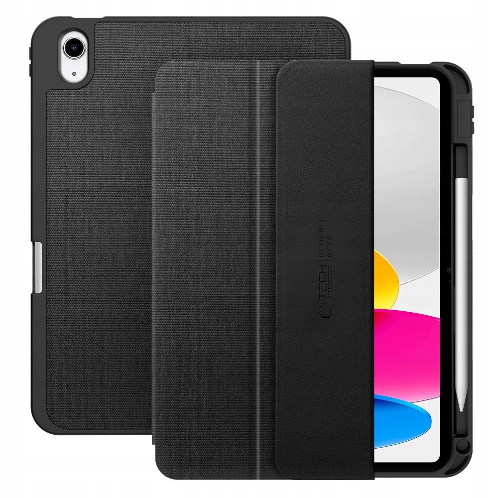 Etui do Ipad 10.9” 10 2022 11” 11 2025 Obsidian Tech-protect czarne