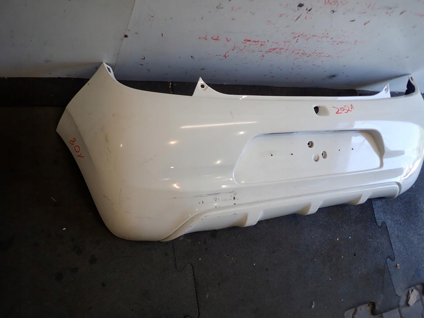 bumper rear part rear PEUGEOT 108 2014- 52159-0H070