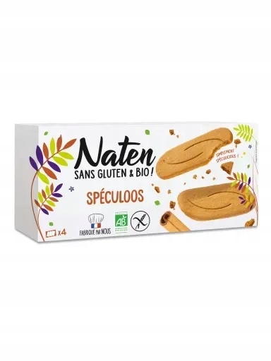 3x Skořicové sušenky bezlepkové Bio 120 g Naten